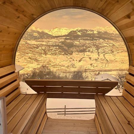 Grône De Blockhut Bed & Breakfast エクステリア 写真